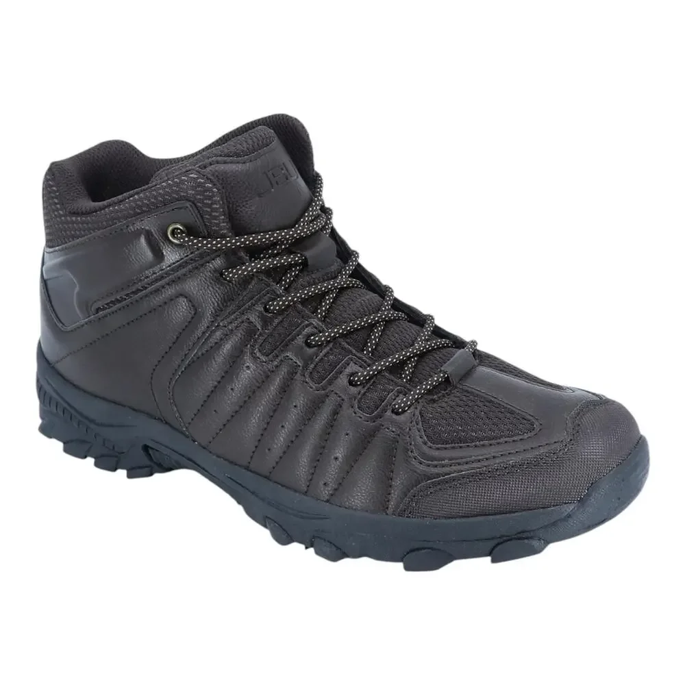 JBU Men's Torrence Lace Up Slip & Water Resistant Hiking Boots Brown Size 11